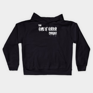 The Home Of Horror Podcast Classic Logo Kids Hoodie